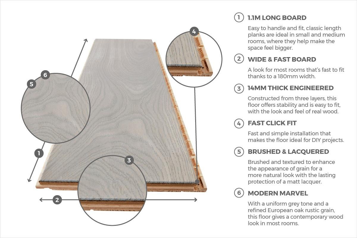 Paloma Oak 14mm x 180mm Grande Oiled - Image 4